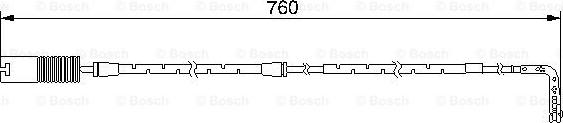 BOSCH 1 987 474 948 - Indikators, Bremžu uzliku nodilums www.autospares.lv