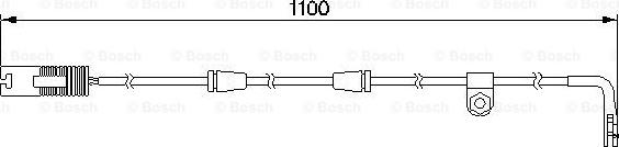 BOSCH 1 987 474 942 - Indikators, Bremžu uzliku nodilums www.autospares.lv