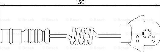 BOSCH 1 987 474 902 - Indikators, Bremžu uzliku nodilums www.autospares.lv