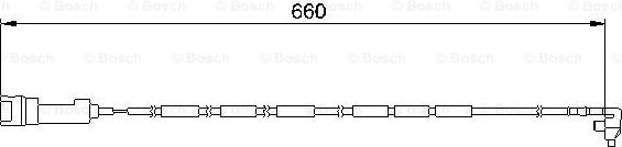 BOSCH 1 987 474 907 - Indikators, Bremžu uzliku nodilums www.autospares.lv