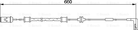 BOSCH 1 987 474 936 - Indikators, Bremžu uzliku nodilums www.autospares.lv