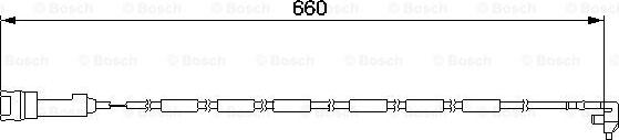 BOSCH 1 987 474 923 - Сигнализатор, износ тормозных колодок www.autospares.lv