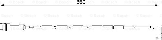 BOSCH 1 987 474 922 - Indikators, Bremžu uzliku nodilums www.autospares.lv