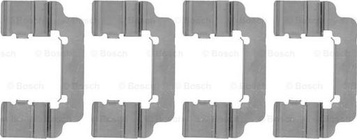 BOSCH 1 987 474 481 - Piederumu komplekts, Disku bremžu uzlikas www.autospares.lv