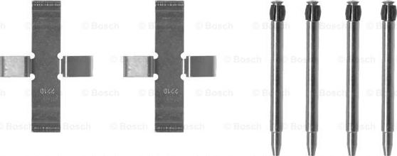 BOSCH 1 987 474 041 - Комплектующие для колодок дискового тормоза www.autospares.lv