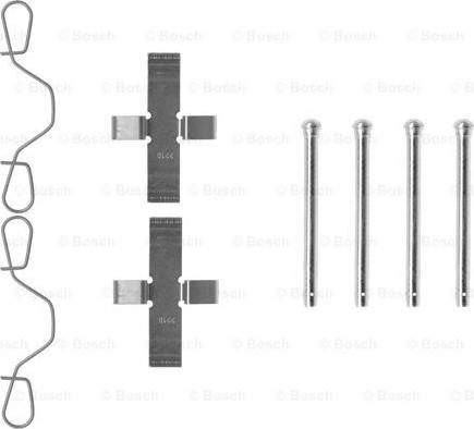 BOSCH 1 987 474 042 - Piederumu komplekts, Disku bremžu uzlikas www.autospares.lv