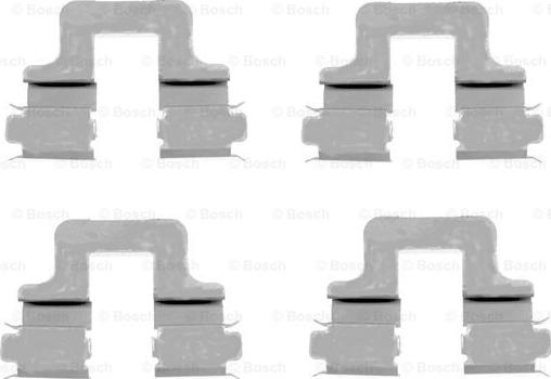 BOSCH 1 987 474 314 - Accessory Kit for disc brake Pads www.autospares.lv