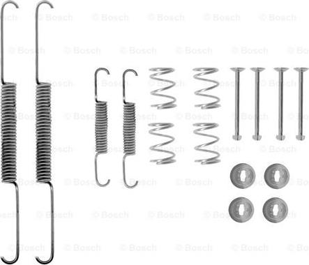 BOSCH 1 987 475 045 - Piederumu komplekts, Bremžu loki www.autospares.lv