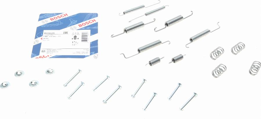 BOSCH 1 987 475 002 - Accessory Kit, brake shoes www.autospares.lv