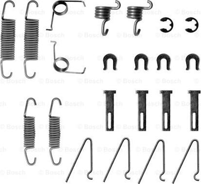 BOSCH 1 987 475 140 - Piederumu komplekts, Bremžu loki www.autospares.lv