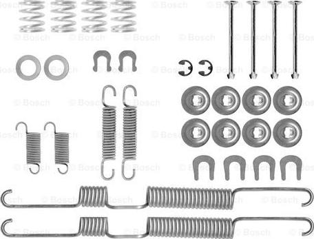 BOSCH 1 987 475 244 - Piederumu komplekts, Bremžu loki www.autospares.lv