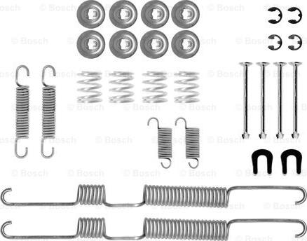 BOSCH 1 987 475 248 - Piederumu komplekts, Bremžu loki www.autospares.lv