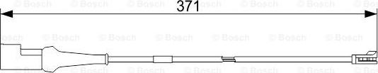 BOSCH 1 987 473 553 - Indikators, Bremžu uzliku nodilums www.autospares.lv