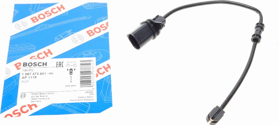 BOSCH 1 987 473 601 - Indikators, Bremžu uzliku nodilums www.autospares.lv