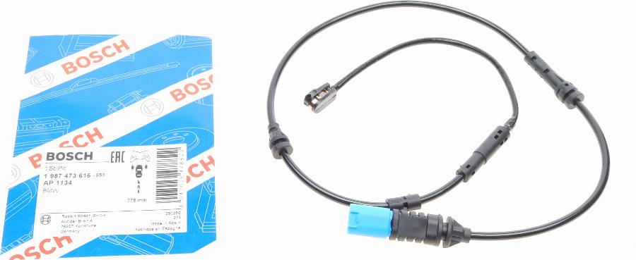 BOSCH 1 987 473 616 - Indikators, Bremžu uzliku nodilums www.autospares.lv