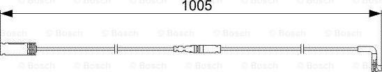 BOSCH 1 987 473 053 - Indikators, Bremžu uzliku nodilums www.autospares.lv