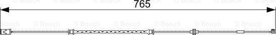 BOSCH 1 987 473 018 - Indikators, Bremžu uzliku nodilums autospares.lv
