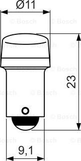 BOSCH 1 987 301 513 - Kvēlspuldze, Pagriezienu signāla lukturis www.autospares.lv