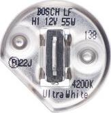 BOSCH 1 987 301 088 - Kvēlspuldze, Tālās gaismas lukturis www.autospares.lv