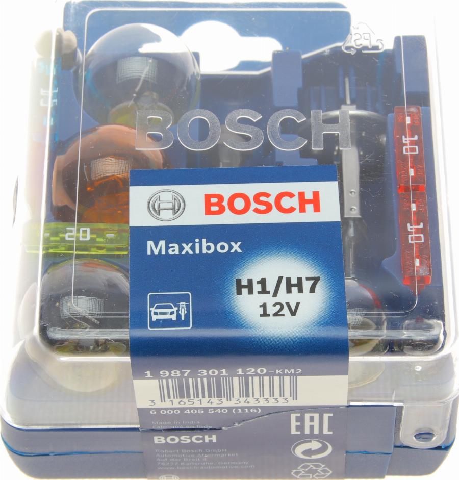 BOSCH 1 987 301 120 - Asortiments, Kvēlspuldzes www.autospares.lv