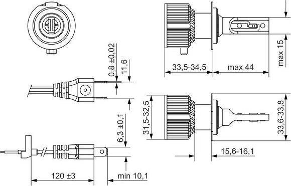 BOSCH 1 987 301 701 - Kvēlspuldze, Tālās gaismas lukturis www.autospares.lv