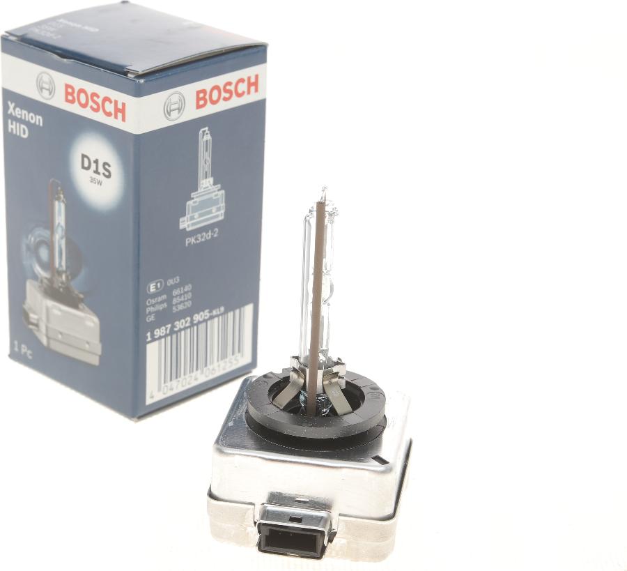 BOSCH 1 987 302 905 - Лампа накаливания, фара дальнего света www.autospares.lv