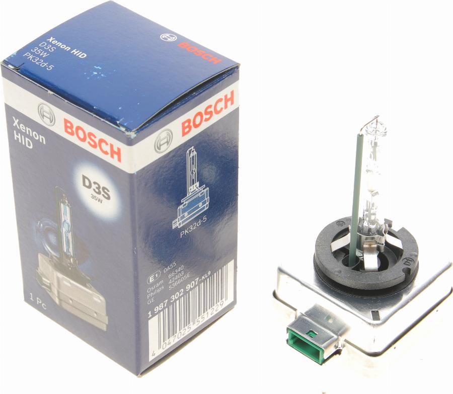 BOSCH 1 987 302 907 - Bulb, spotlight www.autospares.lv