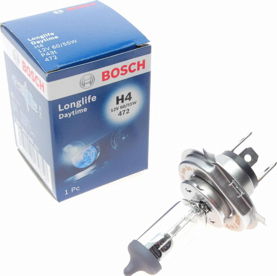 BOSCH 1 987 302 048 - Лампа накаливания, фара дальнего света www.autospares.lv