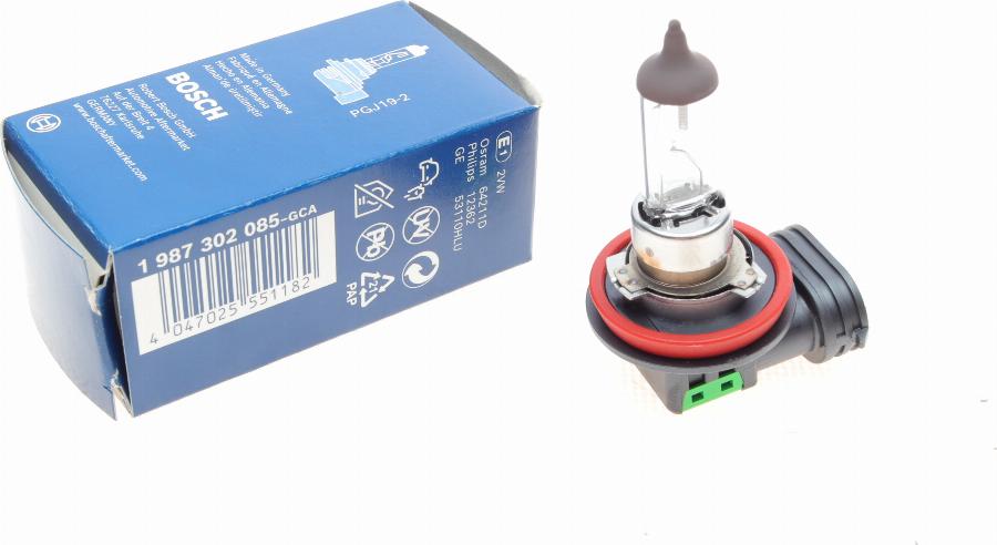 BOSCH 1 987 302 085 - Bulb, spotlight www.autospares.lv