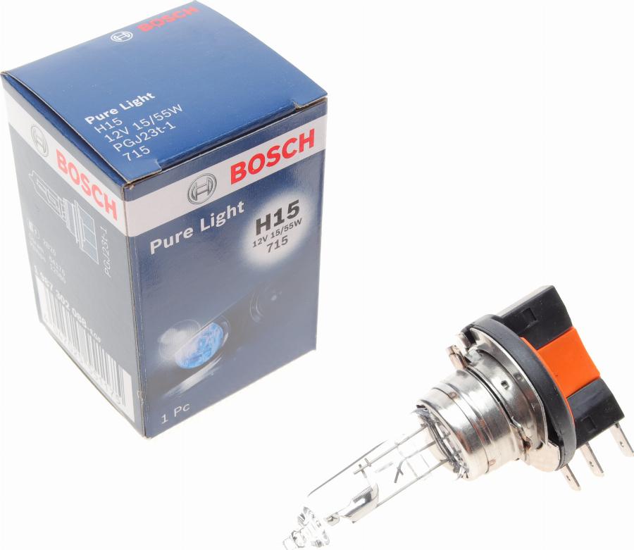 BOSCH 1 987 302 088 - Kvēlspuldze, Tālās gaismas lukturis autospares.lv