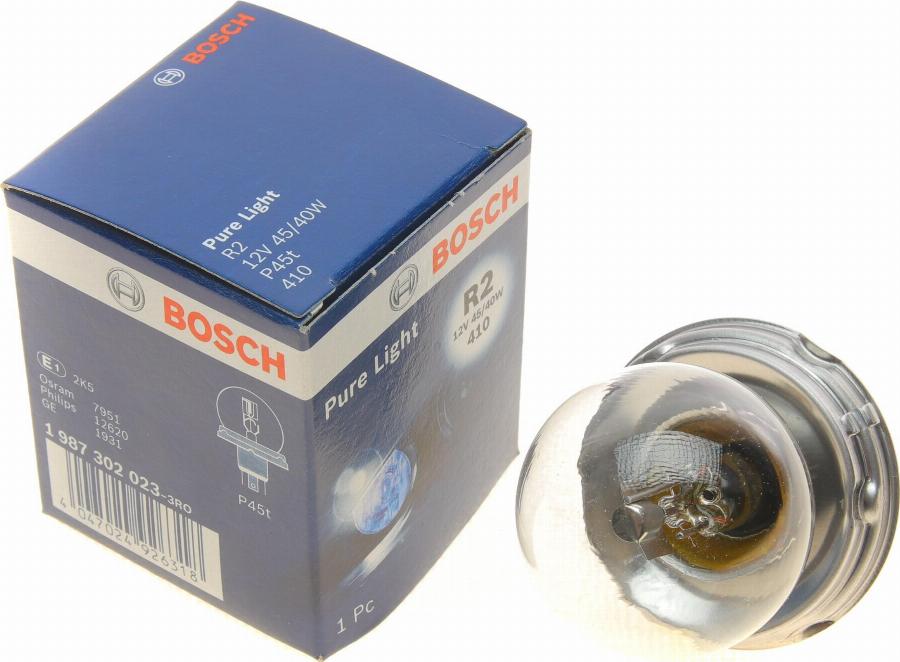 BOSCH 1 987 302 023 - Kvēlspuldze www.autospares.lv