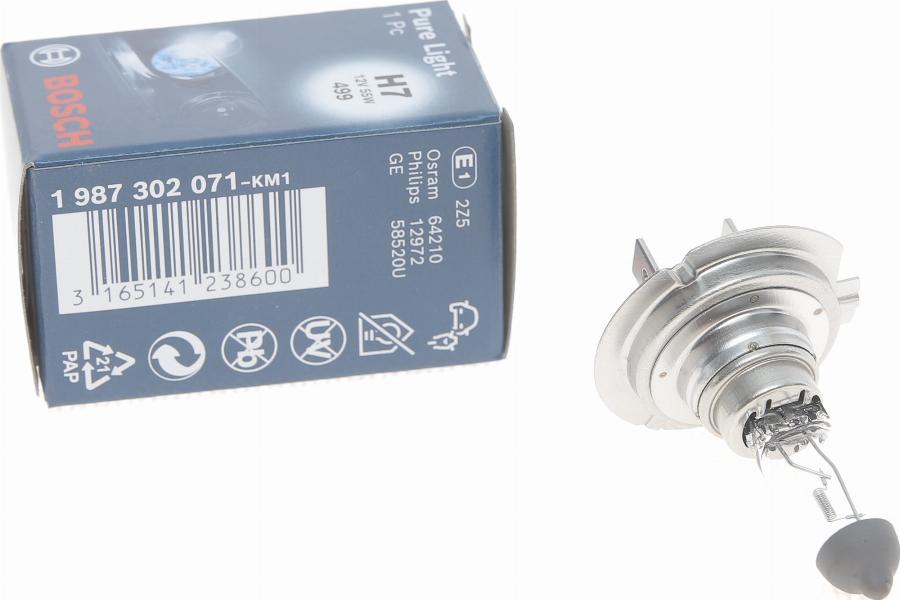 BOSCH 1 987 302 071 - Bulb, spotlight www.autospares.lv