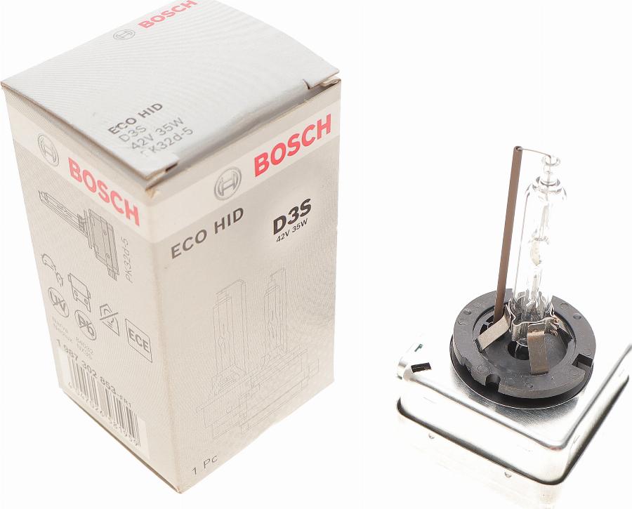 BOSCH 1 987 302 853 - Лампа накаливания, основная фара www.autospares.lv