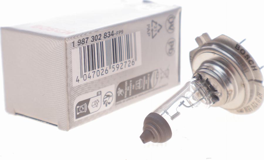 BOSCH 1 987 302 834 - Bulb, spotlight www.autospares.lv