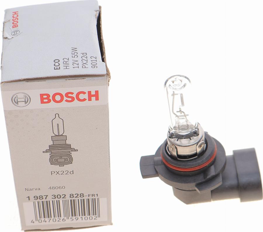 BOSCH 1 987 302 828 - Kvēlspuldze, Tālās gaismas lukturis www.autospares.lv