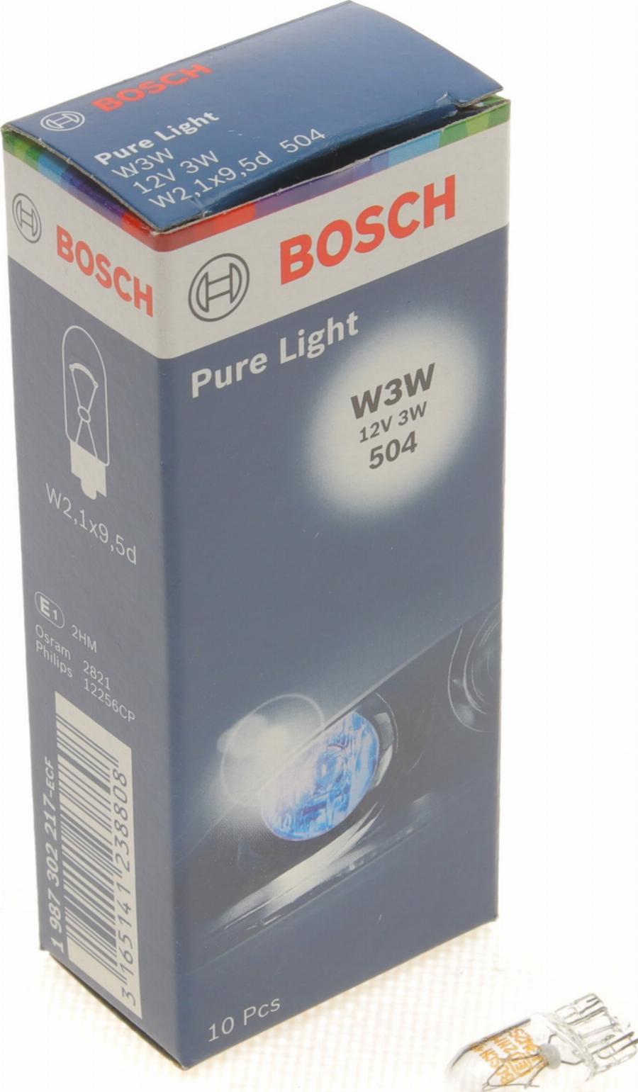 BOSCH 1 987 302 217 - Лампа накаливания, фонарь указателя поворота www.autospares.lv