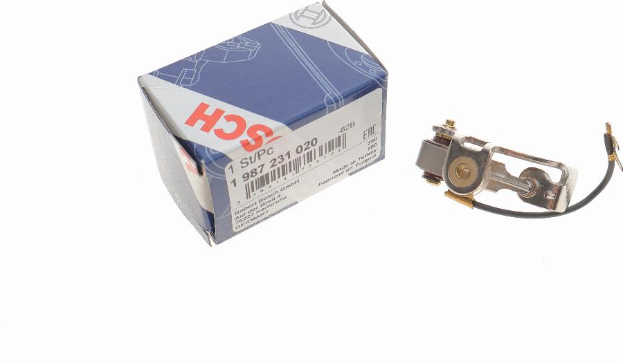 BOSCH 1 987 231 020 - Kontaktgrupa, Aizdedzes sadalītājs www.autospares.lv