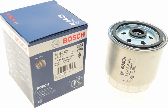 BOSCH 1 457 434 443 - Degvielas filtrs autospares.lv