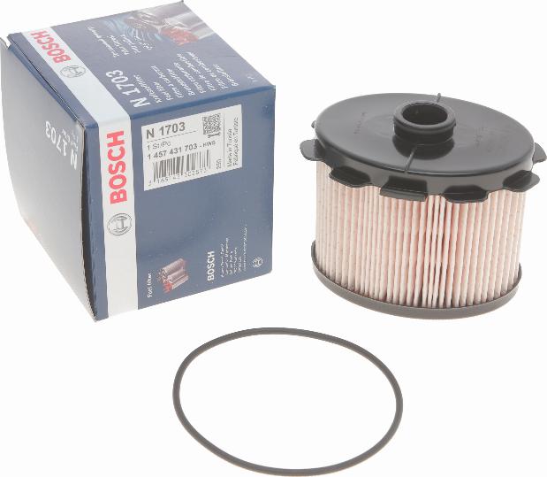 BOSCH 1 457 431 703 - Топливный фильтр www.autospares.lv