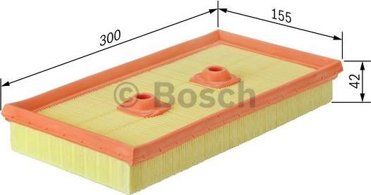 BOSCH 1 457 433 315 - Air Filter, engine www.autospares.lv