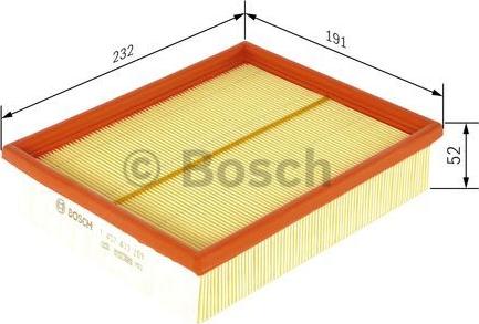 BOSCH 1 457 433 289 - Gaisa filtrs autospares.lv