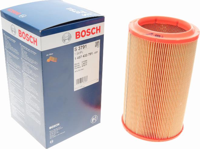 BOSCH 1 457 433 791 - Gaisa filtrs www.autospares.lv