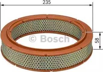 BOSCH 1 457 432 111 - Gaisa filtrs www.autospares.lv