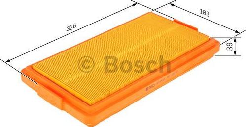 BOSCH 1 457 429 928 - Gaisa filtrs www.autospares.lv