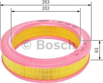 BOSCH 1 457 429 923 - Gaisa filtrs www.autospares.lv