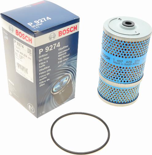 BOSCH 1 457 429 274 - Oil Filter www.autospares.lv