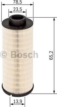 BOSCH 1 457 070 000 - Топливный фильтр www.autospares.lv