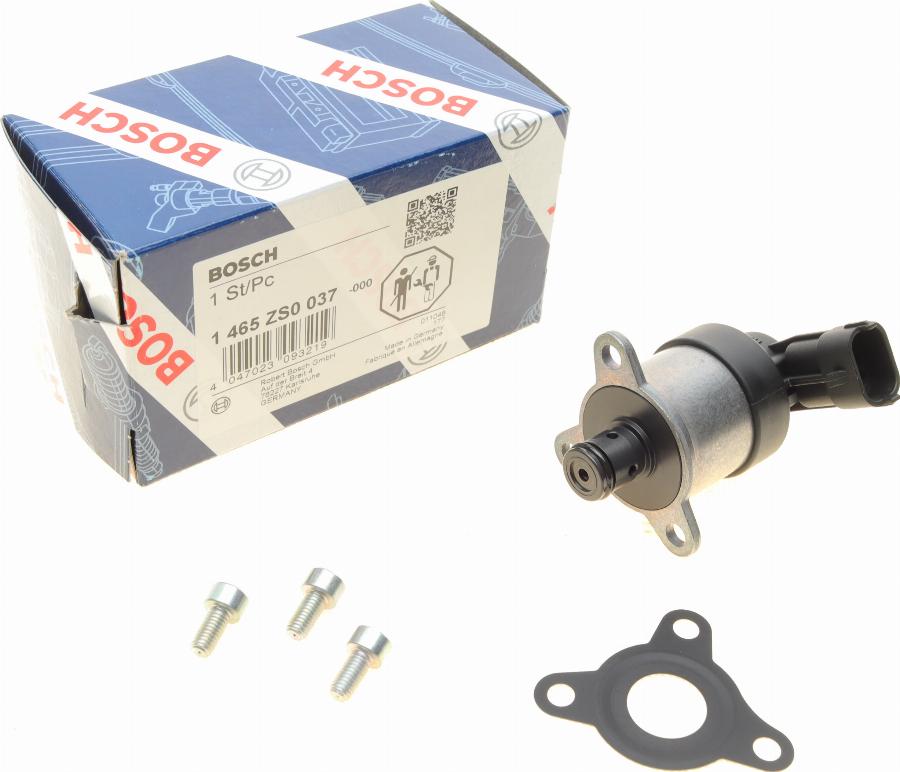 BOSCH 1 465 ZS0 037 - Regulēšanas vārsts, Degvielas daudzums (Common-Rail sistēma) www.autospares.lv