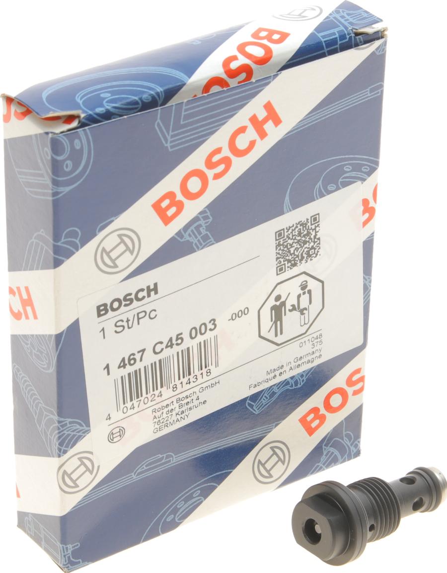 BOSCH 1 467 C45 003 - Valve, injection system www.autospares.lv