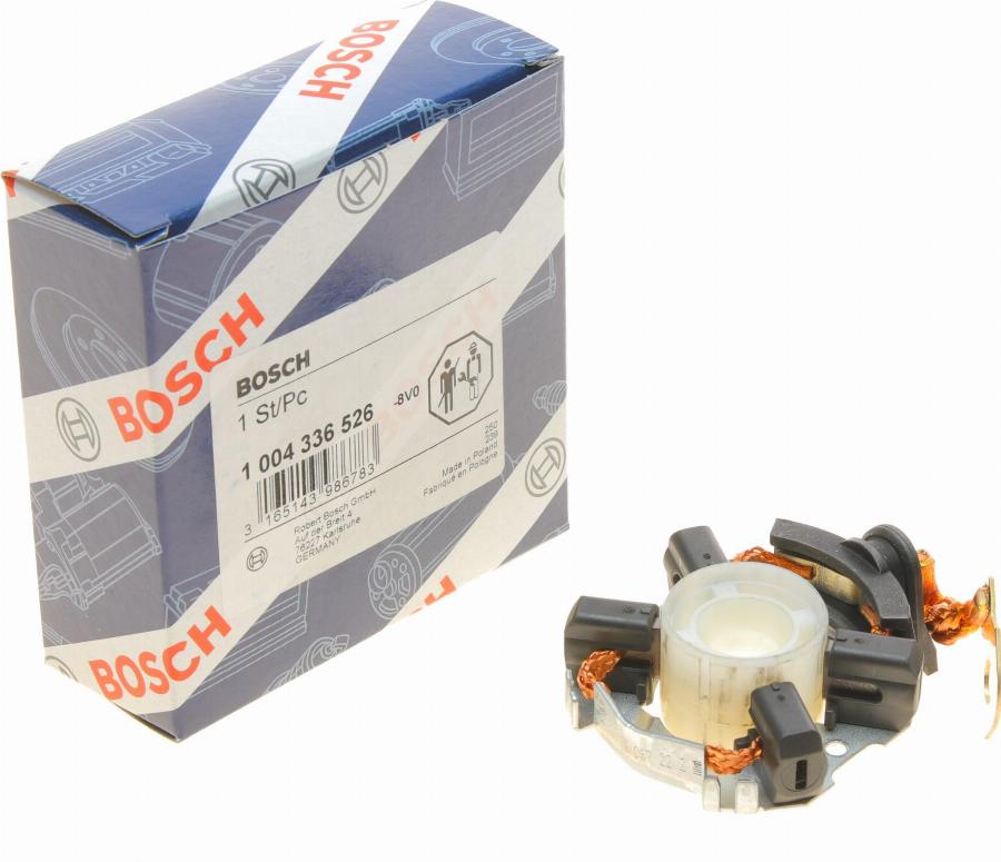 BOSCH 1 004 336 526 - Кронштейн, угольная щетка www.autospares.lv